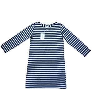 Free Assembly Women's Boat Neck Mini Dress with Long Sleeves Size XS